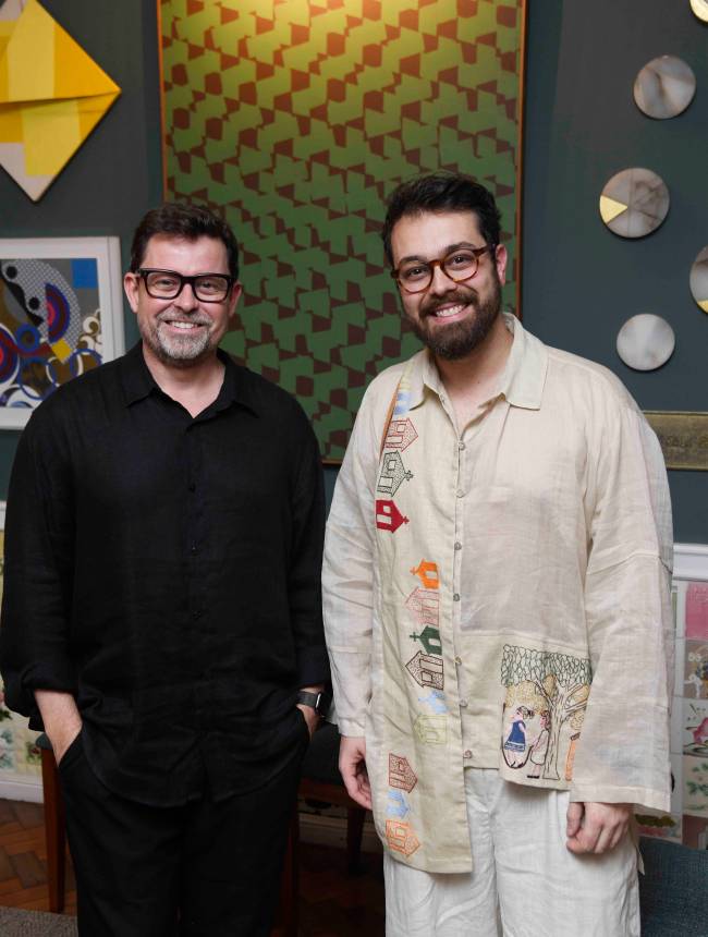 Lufe Gomes e Alexandre Disaro