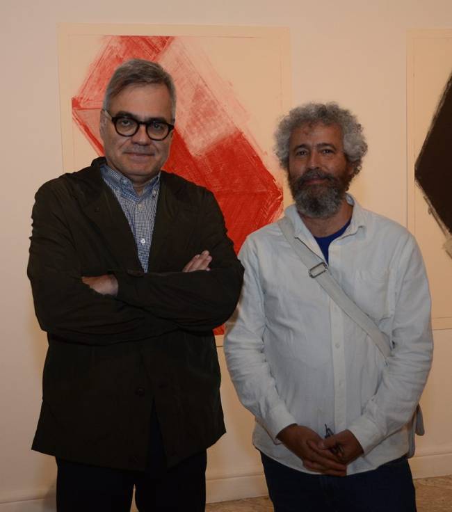 Luiz Chryrostomo e Ernesto Neto