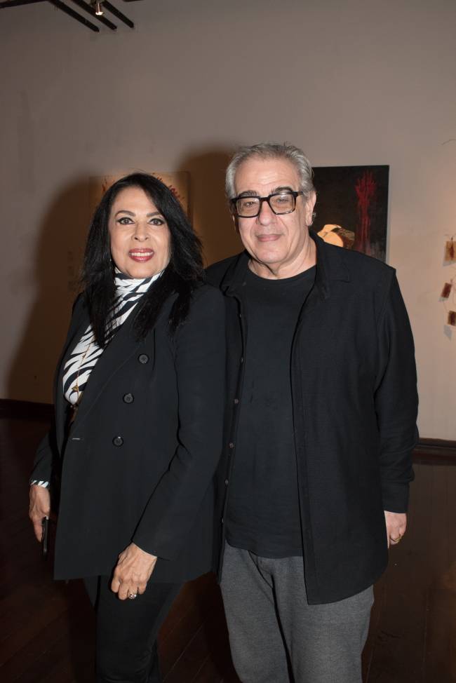 Maria Luiza Mendonça e Sergio Zobaram