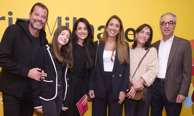 MiguelPintoGuimaraes,Leticia,Luiza,Paula,Gisela e JoãoRobertoMarinho_Foto Selmy Yassuda