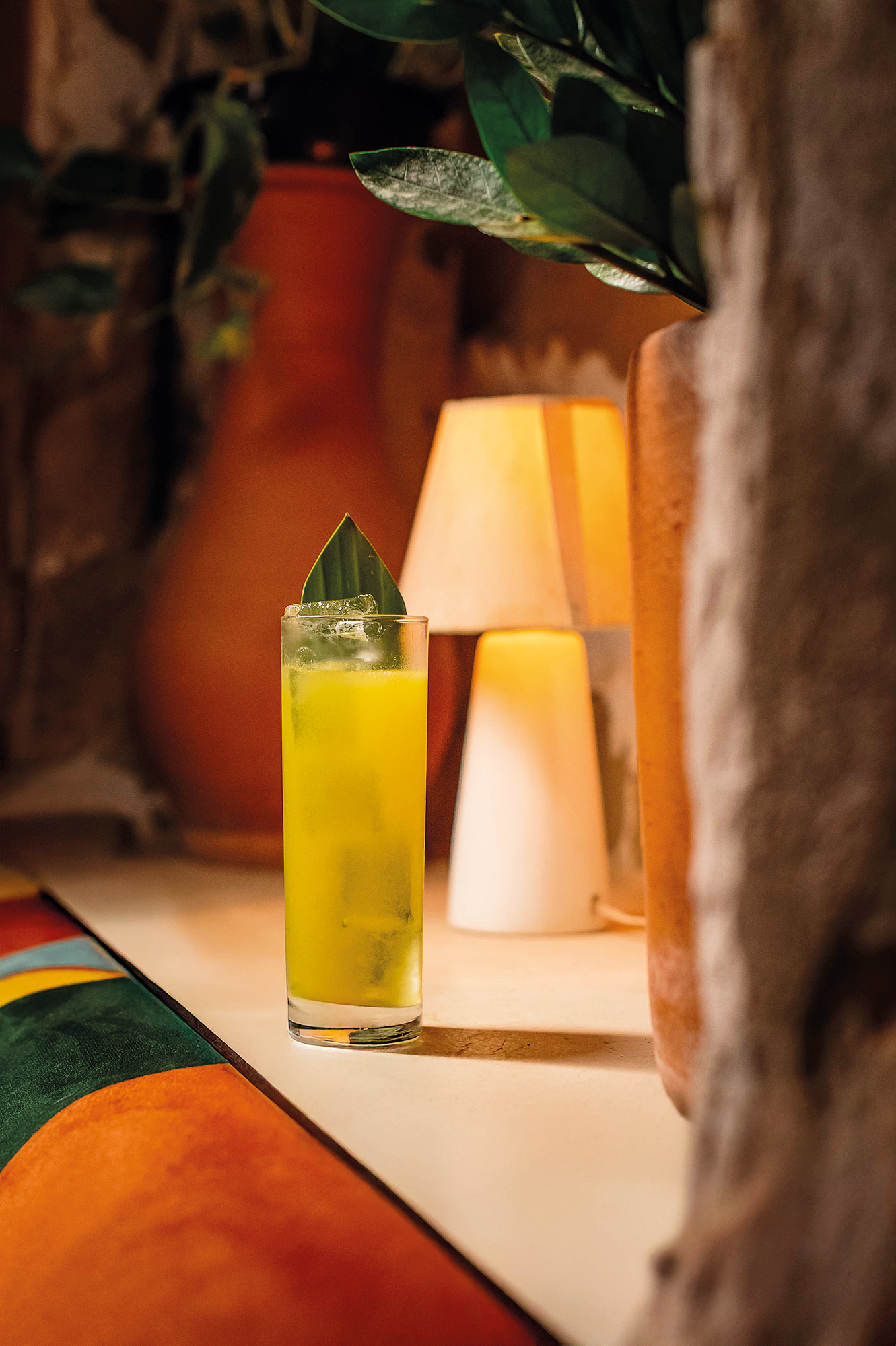 Savana 55: vodca, cumaru, licor de pequi, shrub de caju e limão