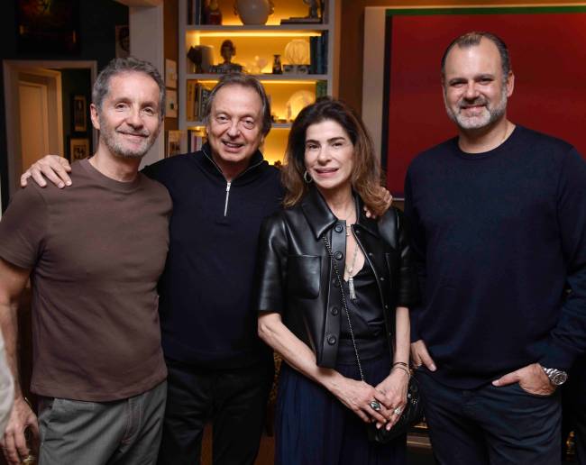 Pedro Guimarães, Francisco Grabowsky Patricia Peltier e Erick Figueira de Mello