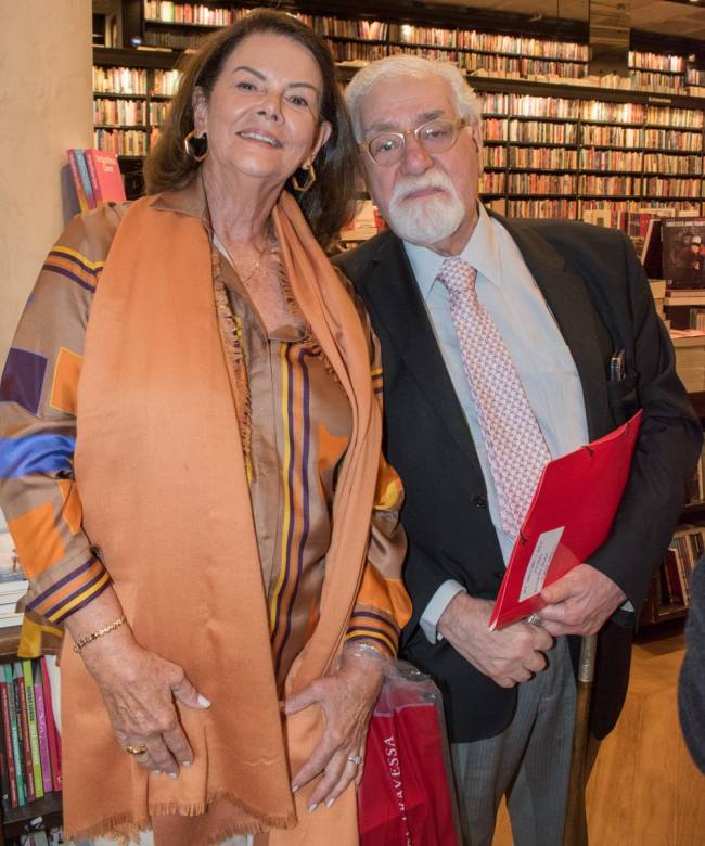 Rosa Klabin e Celso Lafer