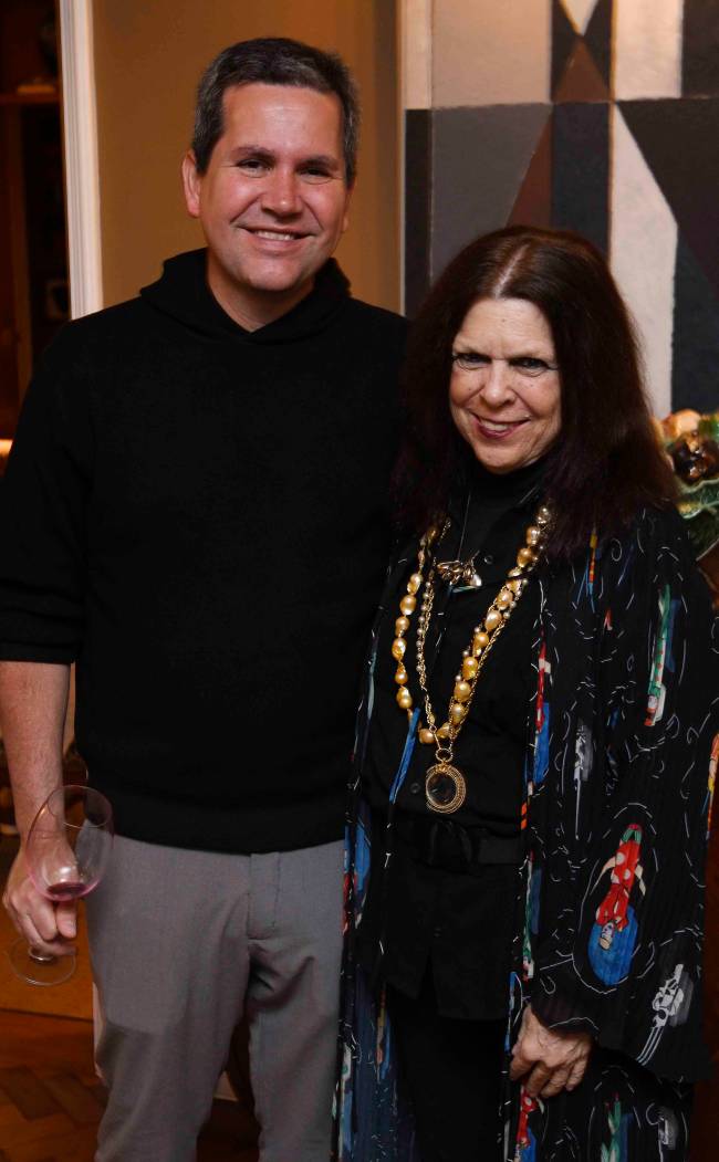 Thiago Freire e Vanda Klabin