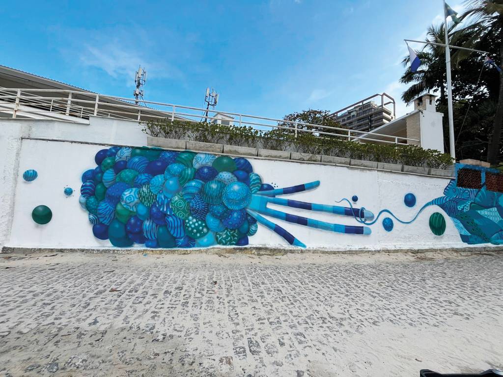 Toz faz mar de Copacabana espraiar muro do Marimbás até o calçadão