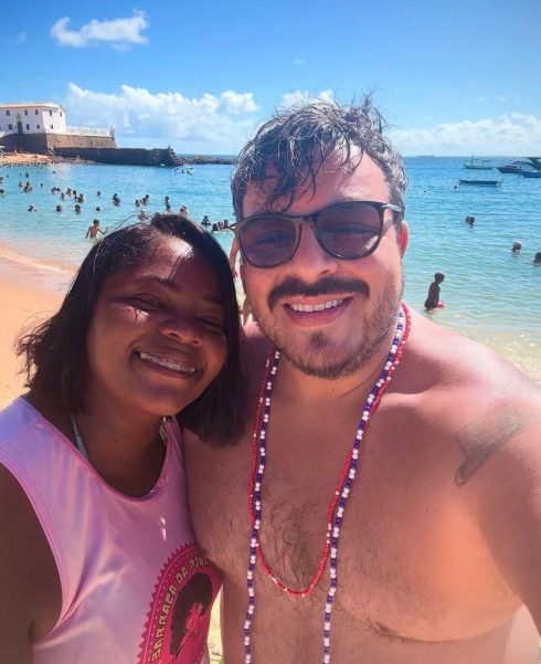 luis lobianco na barraca da pink