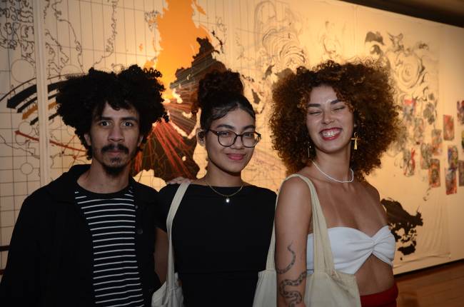 William Araújo, Isabele Pessoa e Bruna Santos