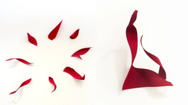 Mão na massa: Iole de Freitas exibe esculturas em aço inox e papel