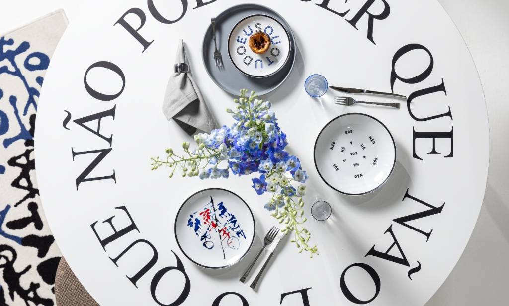 Poesia de Arnaldo Antunes servida no prato… literalmente!