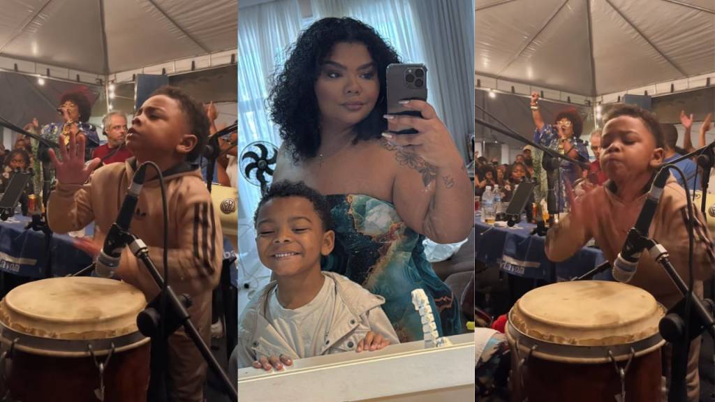 Neto de Arlindo Cruz cai nas graças da web ao tocar em roda de samba