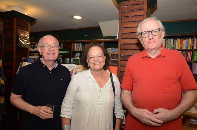 Adriana e André Salgado com Peter O'Neill