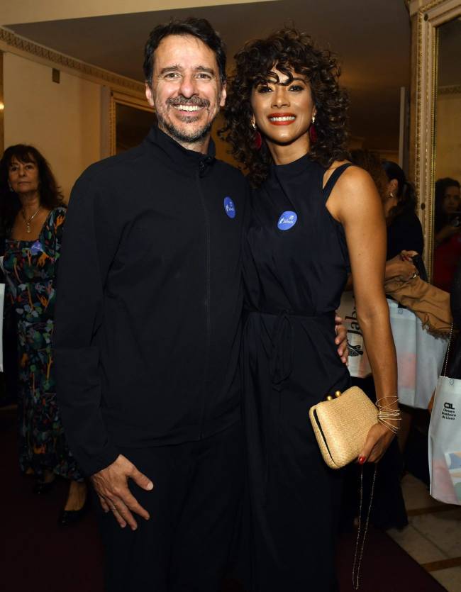 DSC_0678 O casal Rodrigo Cebrian e Aline Midlej - JABUTI 2025 - 0UT 2025 - CG