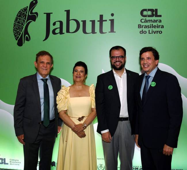 DSC_0762 - Hubert Alquéres , Sevani Mattos , Lucas Padilha e Floriano Pesaro - JABUTI 2025 - 0UT 2025 - CG