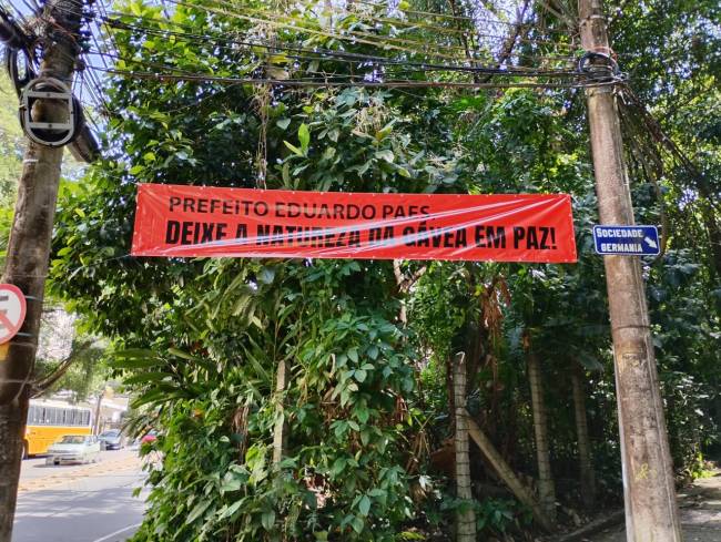 Moradores da Gávea estão desesperados