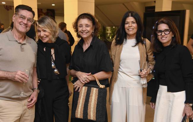 Ivo Wanderley Marcia Muller Cristina Alho Maria Candida Machado e Ana Lucia Jucá