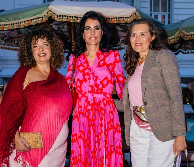 Marcelle Medeiros, Antonia Frering e Eva de Mello