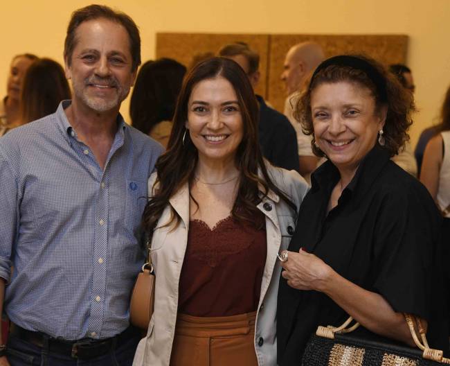 Marcio Tavares Cristina Cortes e Cristina Alho