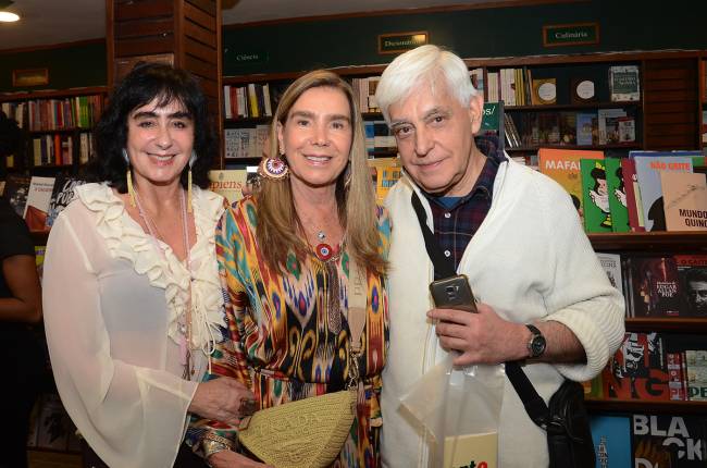 Maria Amélia Barretto, Sandra Schimidt e Chico Barretto
