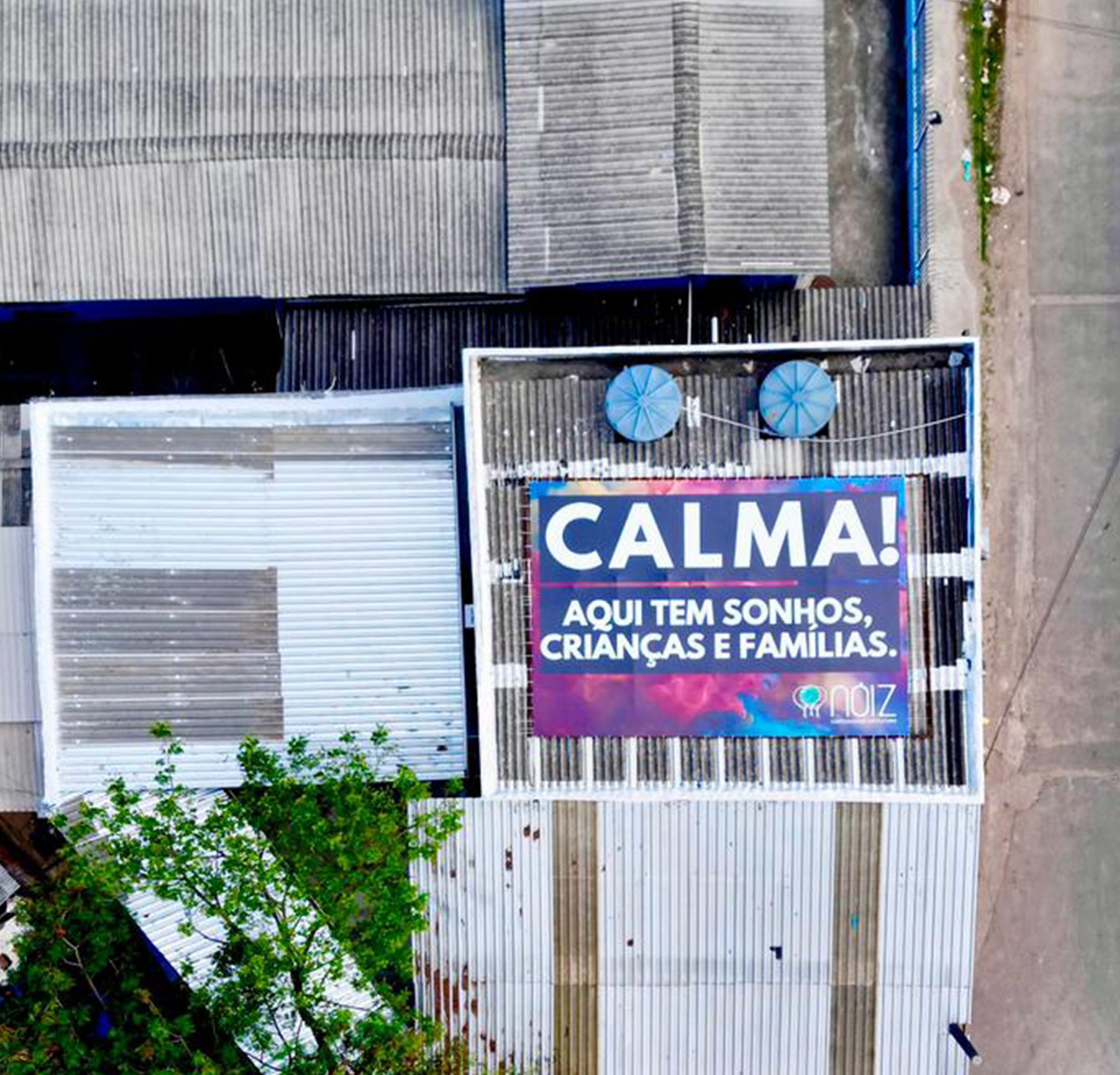 Antes da megaoperação, ONG da Cidade de Deus ergueu faixa por paz
