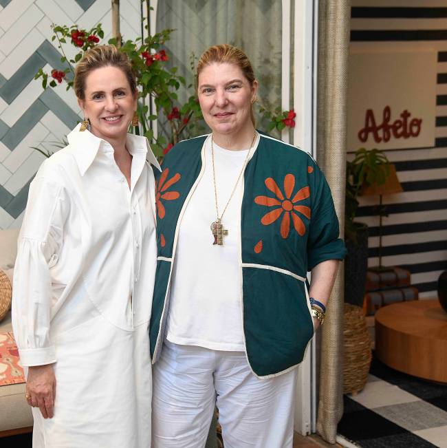 Zilah Garcia e Celina Mello Franco