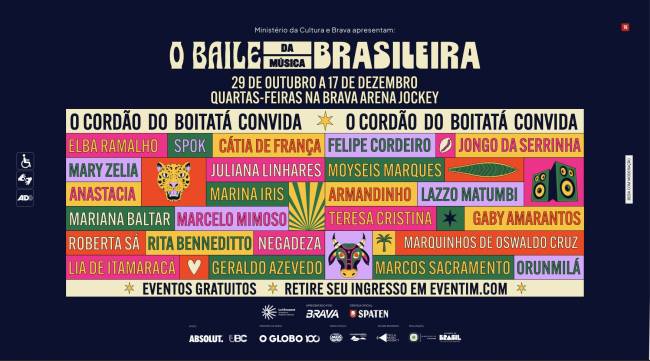 Baile do Boitatá Baile do Boitatá no Brava Arena Jockey