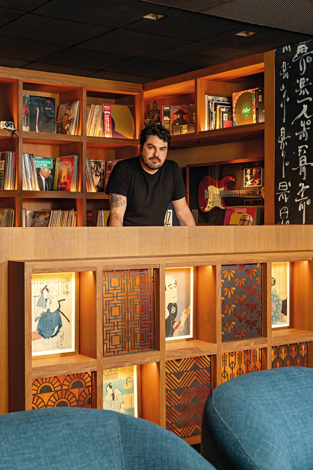 Rigor: Menandro Rodrigues foi ao Japão visitar o bar do Sr. Fukuyama