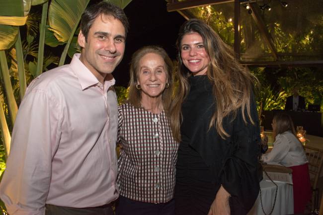 Carlos Felipe Carvalho, Maria Pia Mussnich e Naila Carvalho