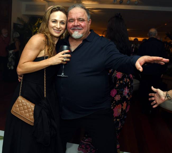 DSC_1088 - O casal Daniela Lux e Léo Jaime - Aniversário 70 Anos - SERGIO MARGULIS - OUT 2025 -CG