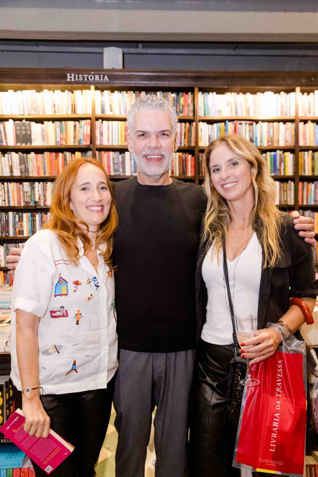 Daniela Modiano, Bruno Seligman e Ana Carolina Sá