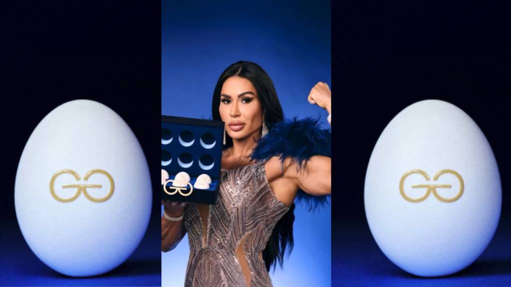 Sim, Gracyanne Barbosa lançou uma linha de ovos ‘de galinhas talentosas’