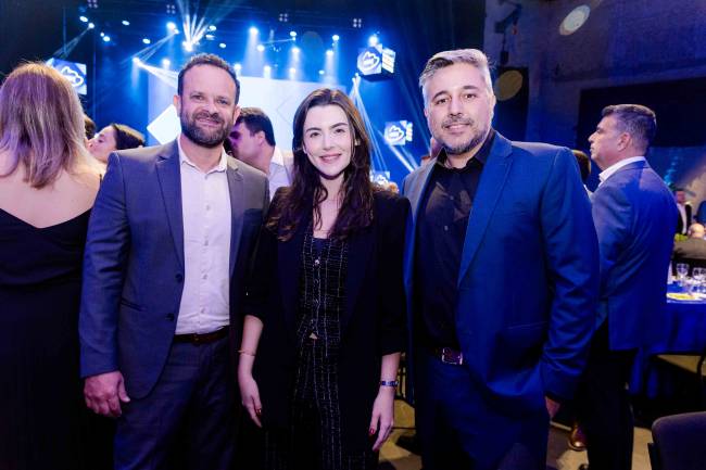 Fabio Nascimento, Luiza Marcolini e Andres Vazques