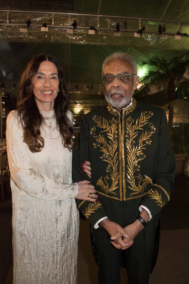 Flora e Gilberto Gil .