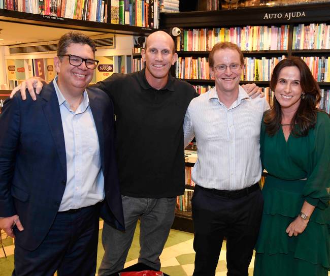 Gustavo Binenbojm Daniel Swardwald Ilan Gotileb e Leticia Binenbojm