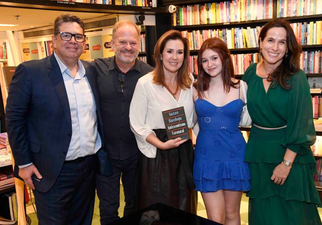 Gustavo Binenbojm, Ivo Sternick, Renata Capucci, Diana Capucci e Leticia Binenbojm