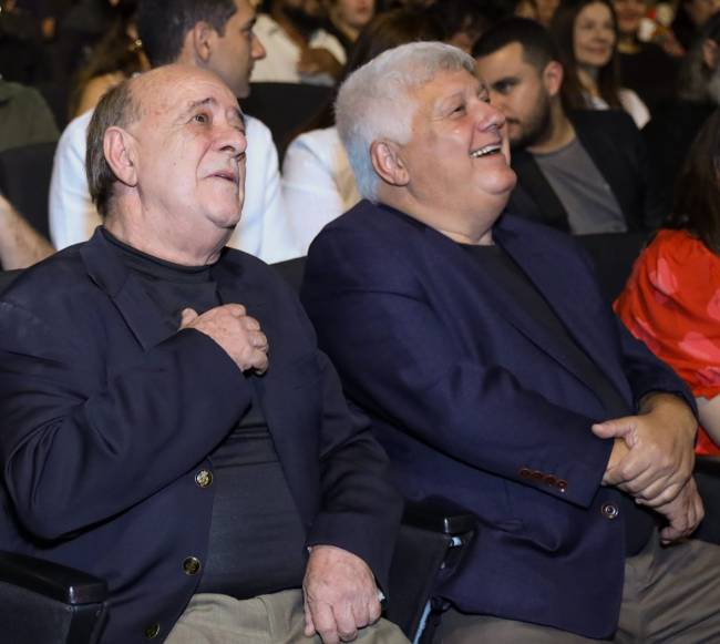 O curador da FITA, João Carlos Rabello, e o Prefeito de Angra, Cláudio Ferreti