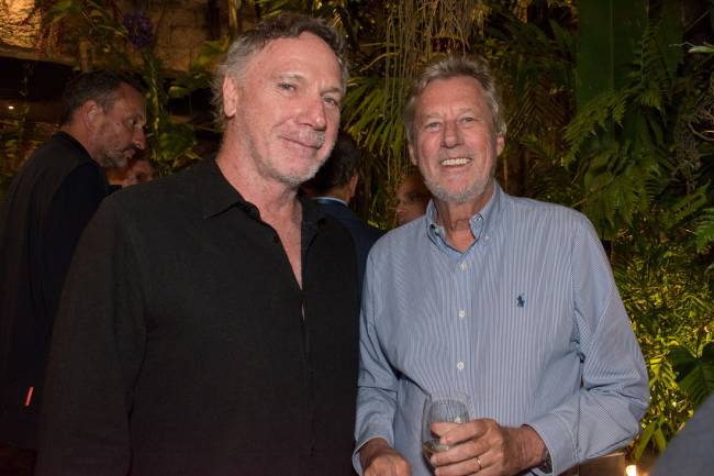 Os empresários Oskar Metzsavaht e Haakon Lorentzen