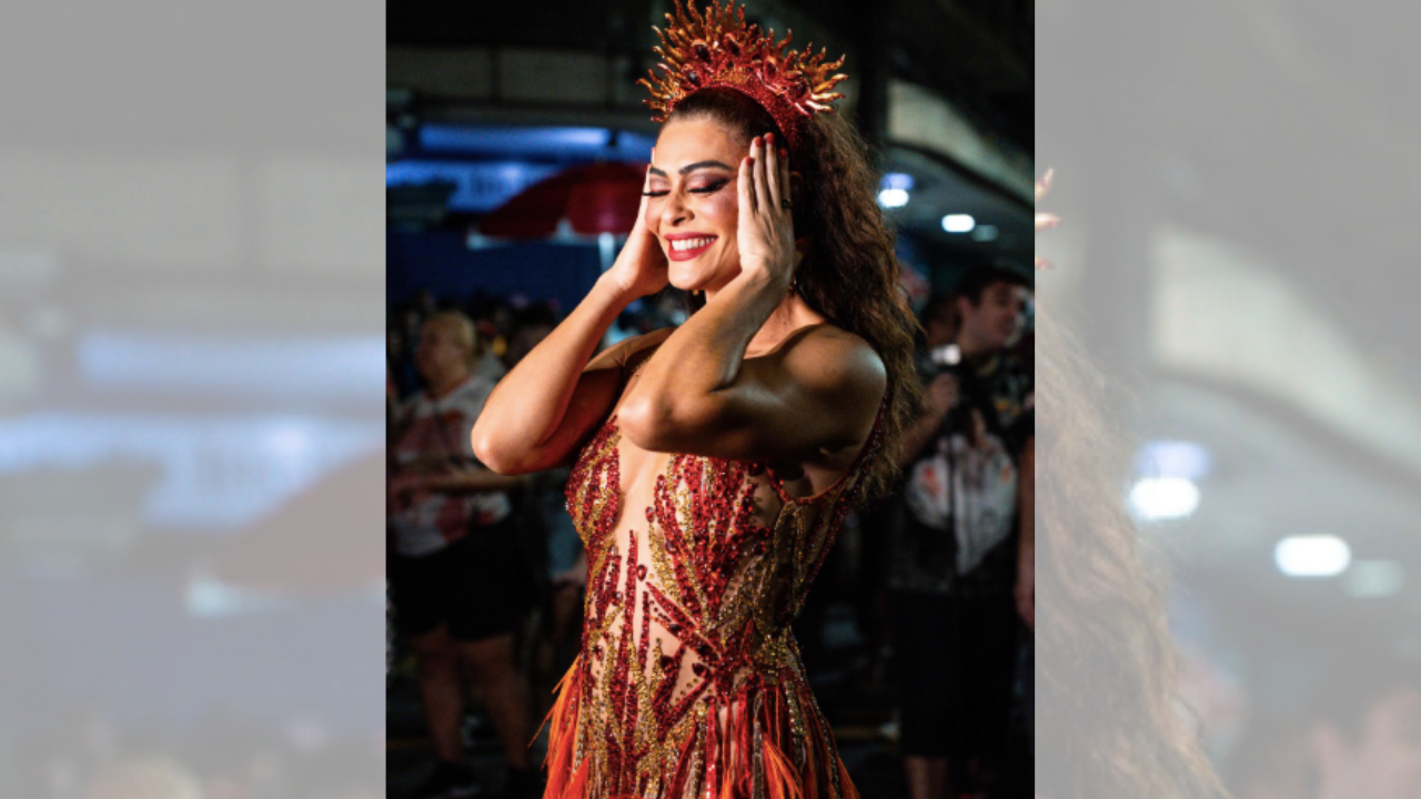Juliana Paes anuncia saída da Viradouro: “Não posso seguir”