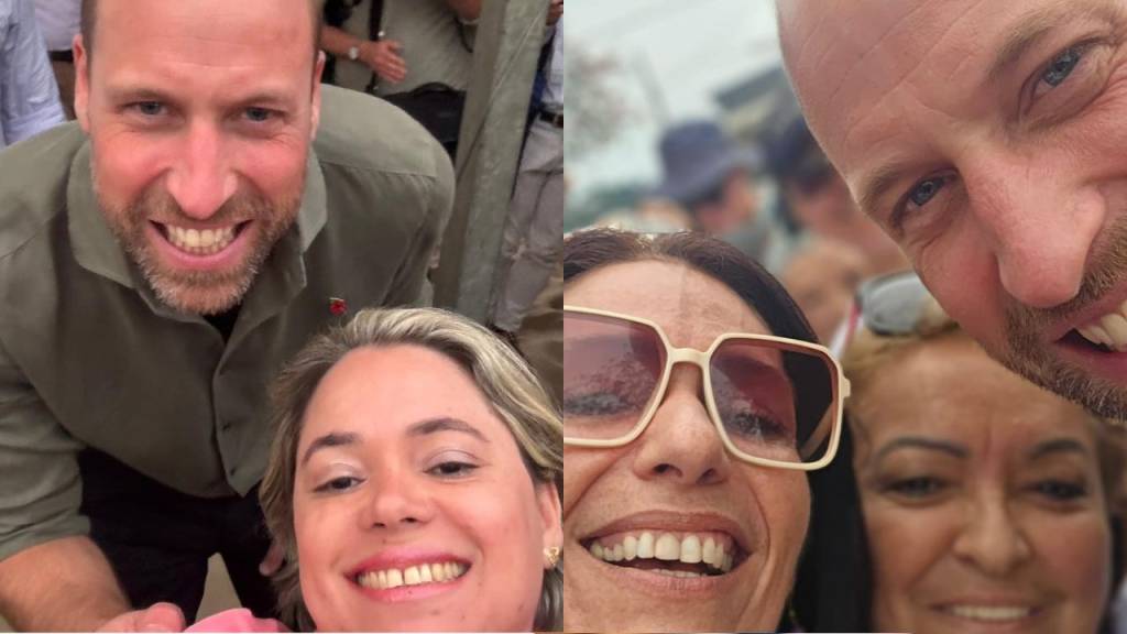 “Gentil e paciente”, dizem fãs que acompanham o Príncipe William no Rio