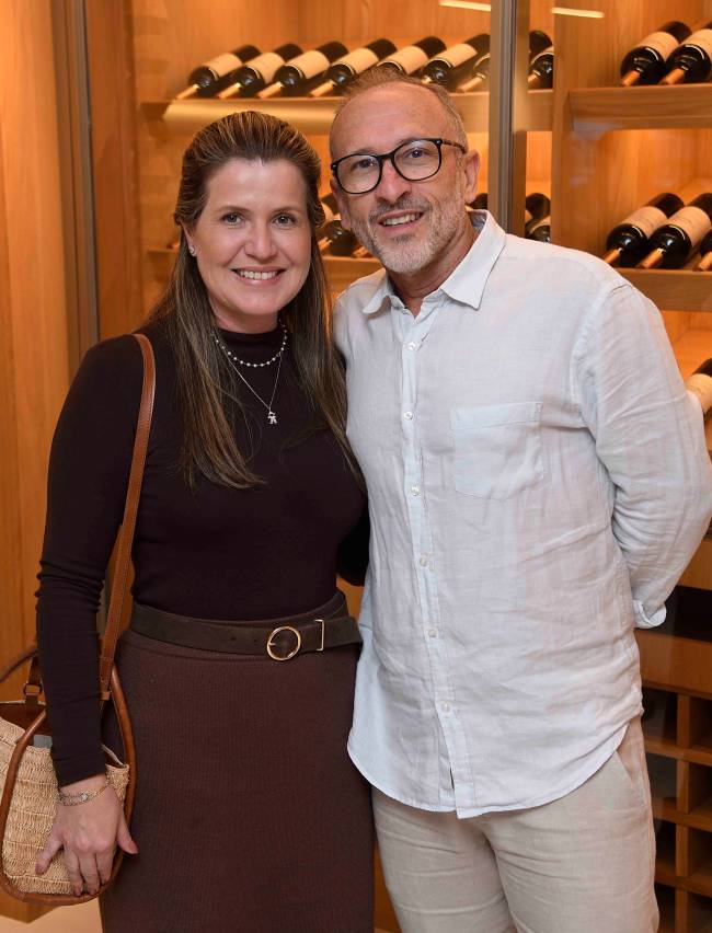 Patricia Fiuza e Denilson Machado