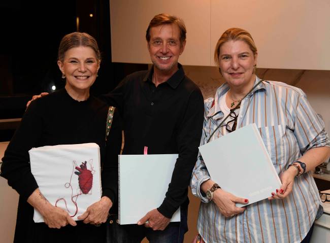 Paula Neder Nando Grabowsky e Celina Melo Franco