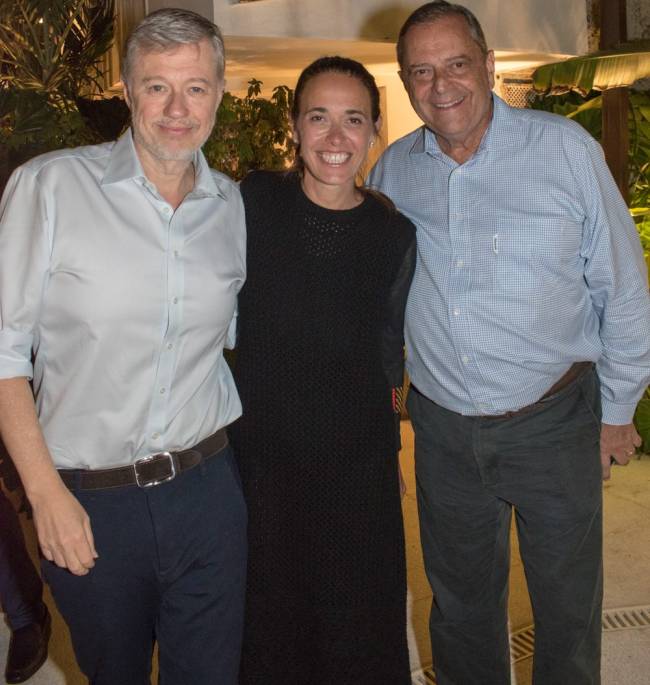 Paulo Weyland Vieira, Julia Dias Leite e Antonio Alberto Gouvea Vieira