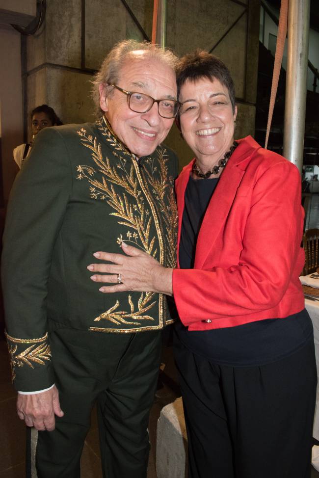 Ruy Castro e Heloisa Seixas