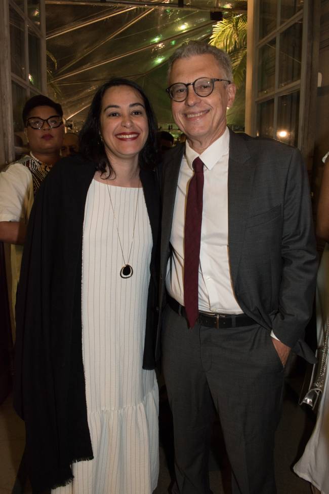 Thais Velloso e Fernando Molica