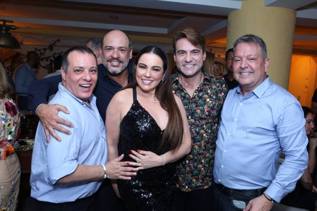 Vinicius Oliveira, Marcello Antunes, Paulo Puerari, Ariadne Coelho e Willians Haubrichs