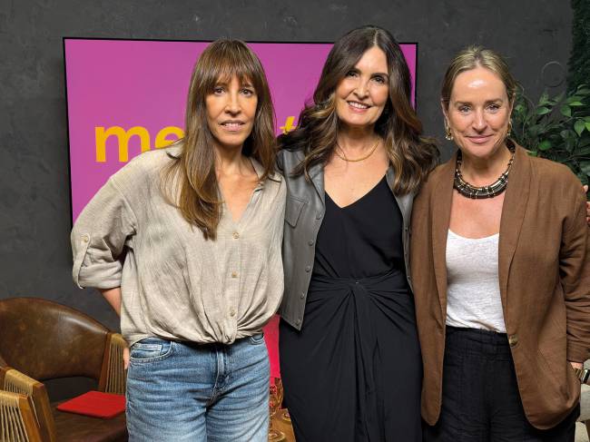 Em Pauta: A dupla Silvia Ruiz e Mariliz Pereira Jorge recebem Fátima Bernardes no Menotalks