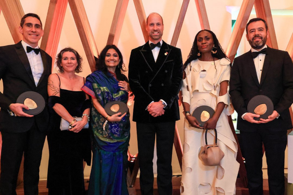 Empresa carioca vence o Earthshot Prize, iniciativa do Príncipe William