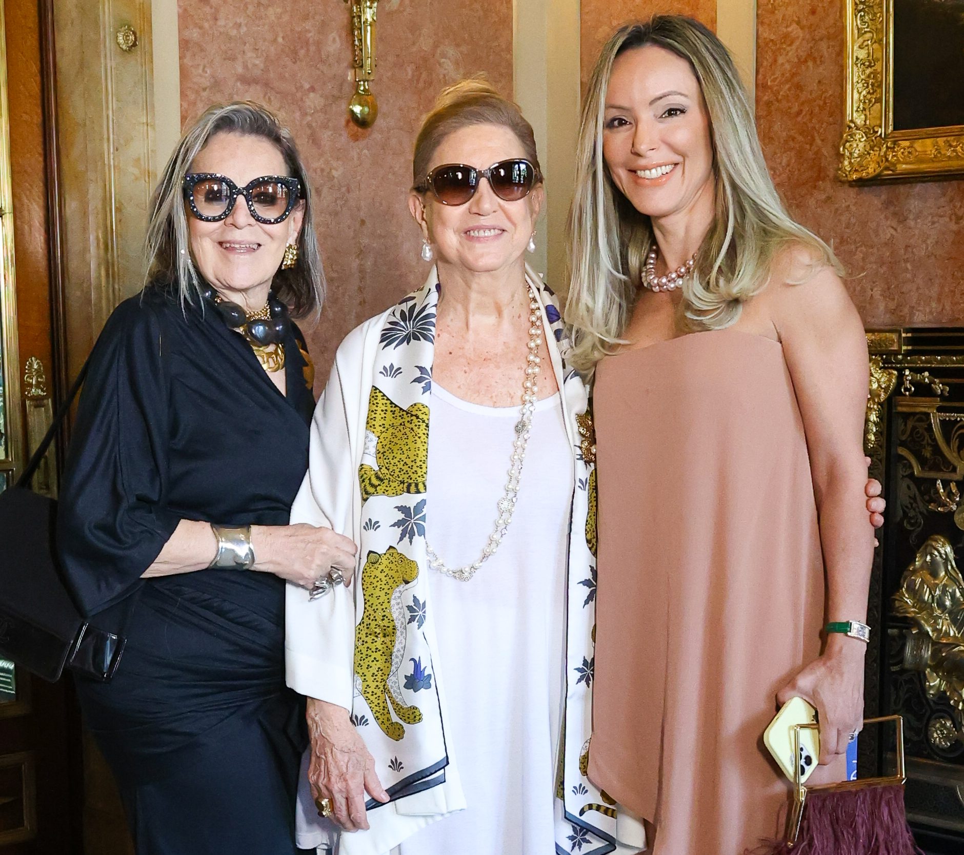 Fátima Martins Madeleine Saad e Camila Miranda