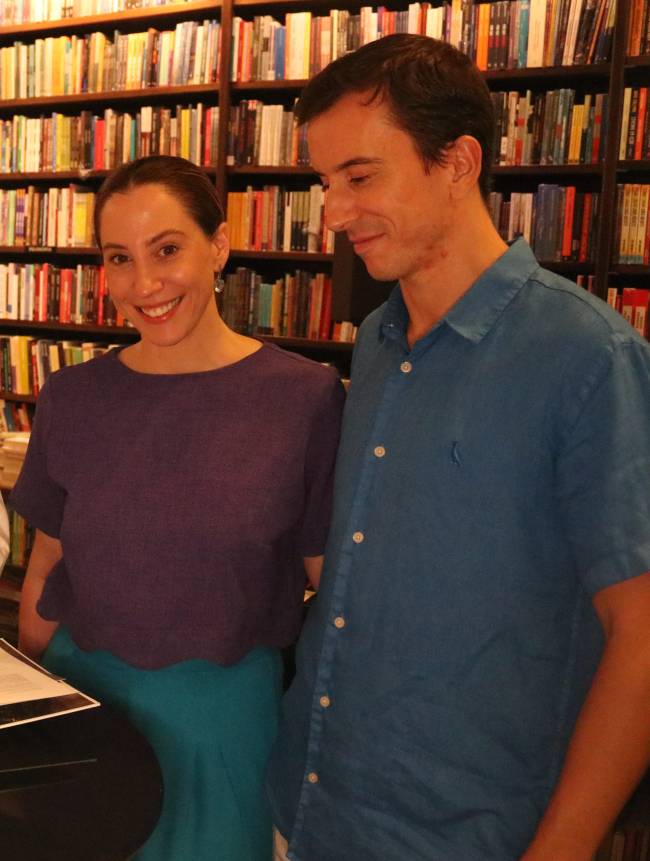 João de Orleans e Bragança com Maria Tereza de Orleans e Bragança e Nuno Amaral de Freitas