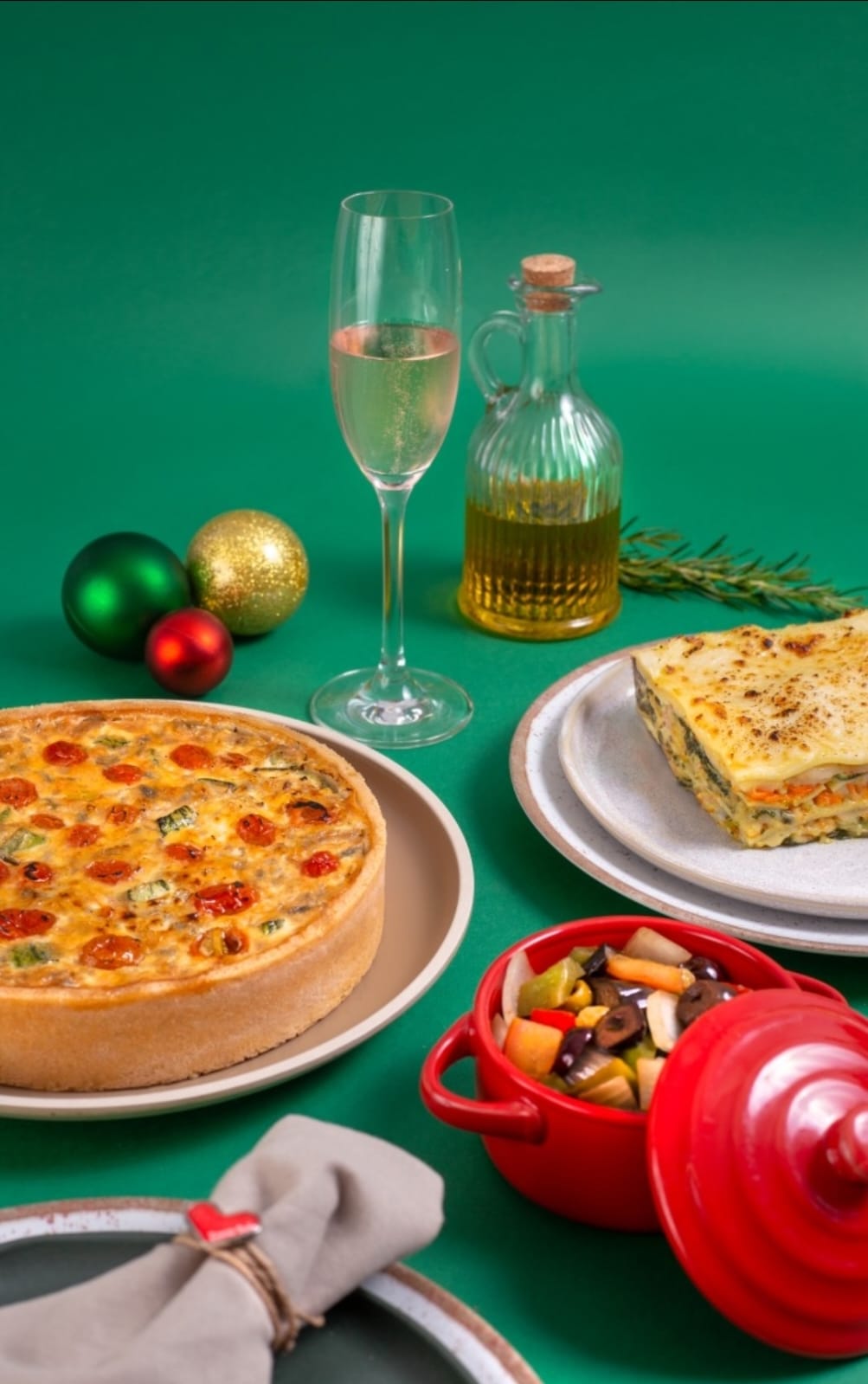 Itens da ceia do Supermercado Zona Sul