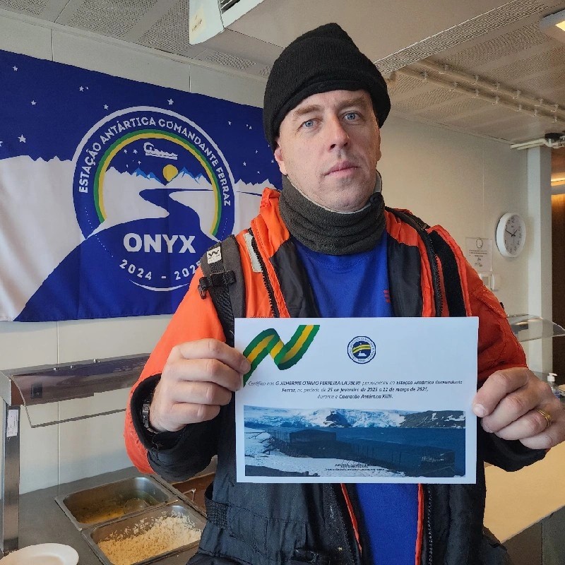 Do Rio ao gelo extremo: a missão do carioca Guilherme Laubert na Antártica   